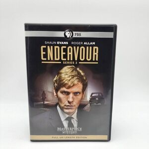 Endeavour - Series 2 (DVD, 2014, 2-Disc Set) Masterpiece PBS *Tested & Working*